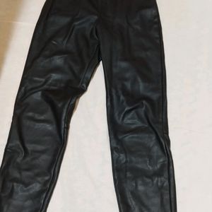 H&M Leather Skinny Pants Size Xs