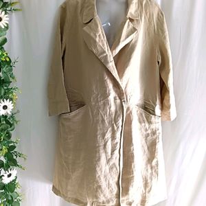 🎉50% Off🎉Imported Beige Lightweight Trench Coat