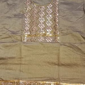 Brand New Tissue Fabric Unstitched Suit