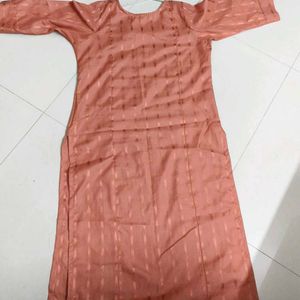 Kurta For Daily Use (Peach Color)