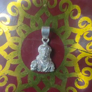 916 SILVER HANUMAN PENDENT. FOR GOOD LUCK