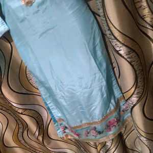 Pure Silk Plazoo Suit