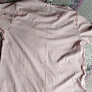 Pink Butterfly Oversized T-shirt For Summer