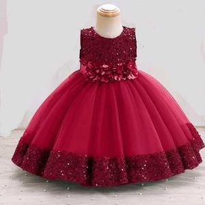 Pink Colour Baby Girl Party Wear Dress