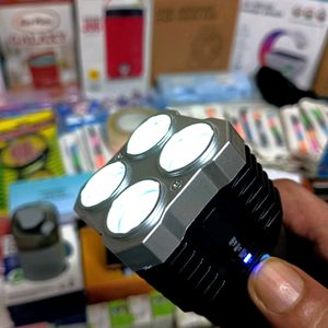 Multifunctional Rechargeable LED Torch Light