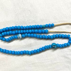 Blue Beaded Necklace