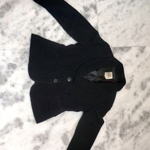 Black Silky Blazer