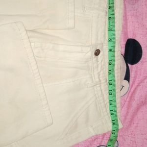 Beige Cargo Jeans