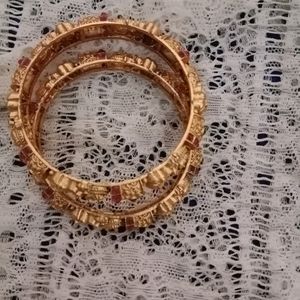 Golden Lakshmi Bangles