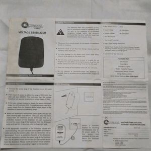 Vinverth Voltage Stabilizer 240V To Out Put 20W