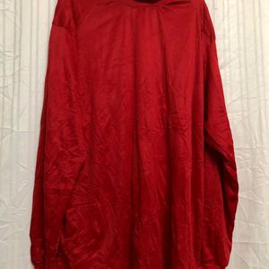 Badger Red Long Sleeve T Shirt