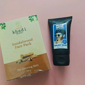 Khadi Face Pack & Hair Colour