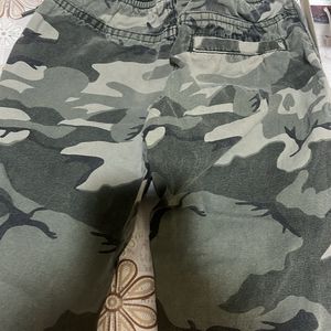 Army Denim Stretch Trousers For sale