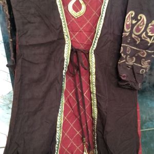 Attached Jacket Kurti