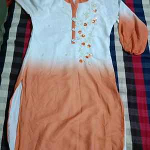 Pakistani Style Ombre Kurti