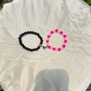 crystal couple braclet for showing thier love