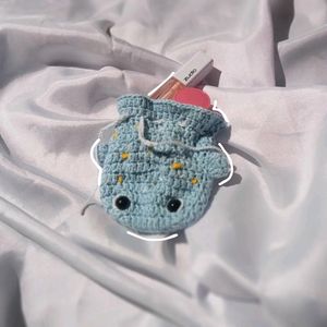 Crochet Bluewhale Pouch 👝