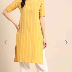 Yellow Kurti