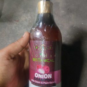 Onion shampoo