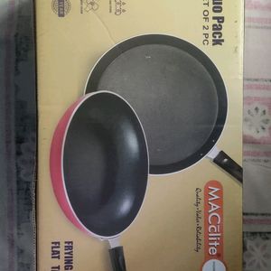 2 NONSTICK PANS