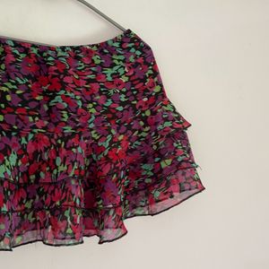 SHORT MULTICOLOUR SKIRT