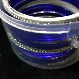 Blue Colour Bangles