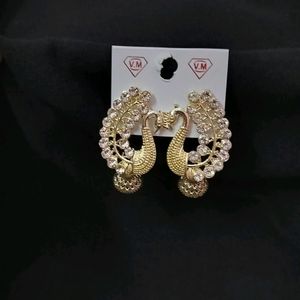 Traditional Peacock Earring