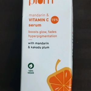 Plum 15% Vitamin C Face Serum with Mandarin