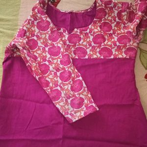 Dark Pink Kurti