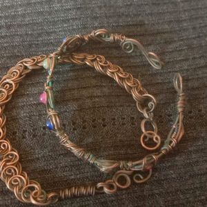 Copper Wire Bracelets Antique Piece Etsy Stuff⚠️