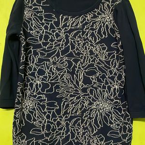 Sweat Top For Ladies Embroidered