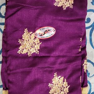 Violet Saree