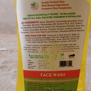 Mamaearth Vitamin C Face Wash