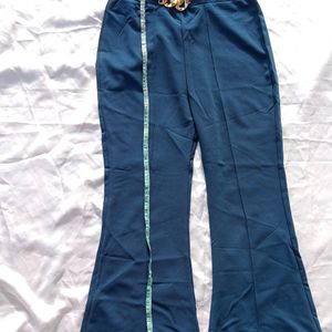 Bootcut Casual Trousers