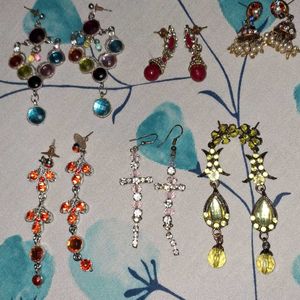 6 Pair's Of Earings