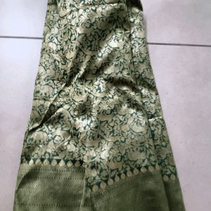 Banarasi Soft Silk Saree No Blouse