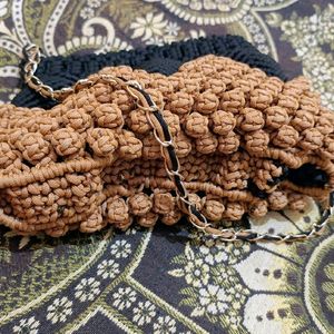 Beautiful Macrame Crochet Handbag