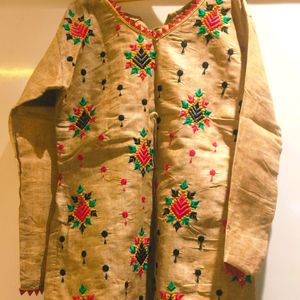 Embroidery Cotton Kurti