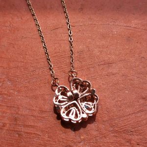 Magnet Heart Diamond Rose Gold