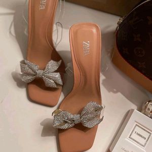 Zara Bow Heel