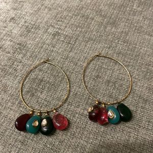 Earrings With Studded Stones