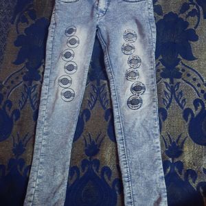 Girls Jeans Age 6 To 10Yrs Baby