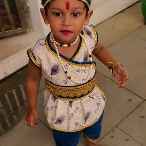 2 Years Krishna Handmade Dress Set