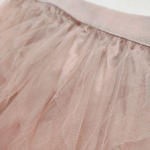 Tutu Skirt Multilayer Fluffy Net Dusty Pink