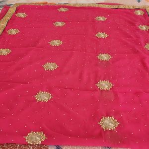 New Fully Embroidery work Saree