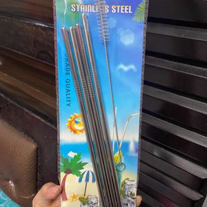 Stainless Steel Straw Set