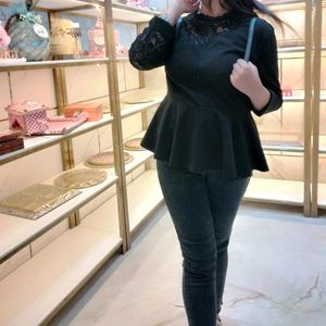 Shein Black Top