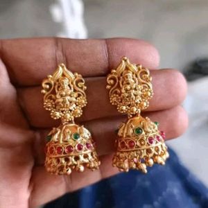 Ruby Gold Jewellery Set