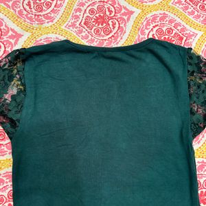 New Tokyo Talkies Green Top