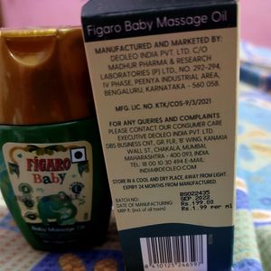 Figaro Baby Massage Oil